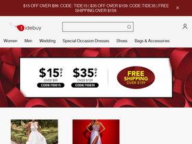 'tidebuy.com' screenshot