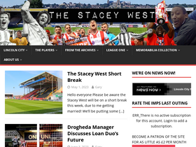 'staceywest.net' screenshot