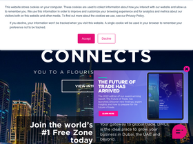 'dmcc.ae' screenshot