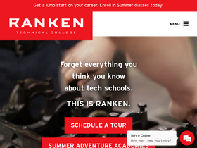 'ranken.edu' screenshot