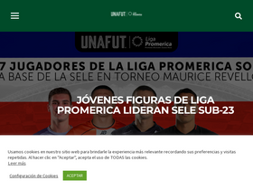 'unafut.com' screenshot