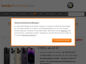 'handy-deutschland.de' screenshot