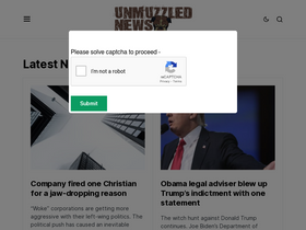 'unmuzzlednews.com' screenshot