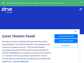 'zirveyazilim.net' screenshot