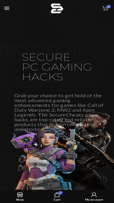 SecureCheats - The Best Gaming Cheats & Hacks For PC