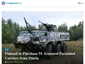 'thedefensepost.com' screenshot