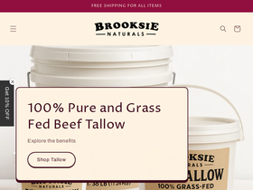 Shopbrooksie website screenshot
