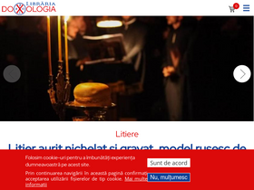 'librariadoxologia.ro' screenshot