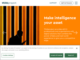 'thinkproject.com' screenshot