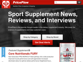 'priceplow.com' screenshot