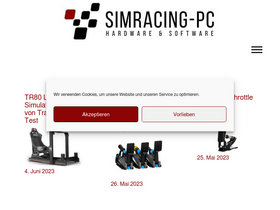 'simracing-pc.de' screenshot