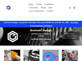 'evolventdesign.com' screenshot