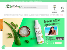 '123gelules.com' screenshot