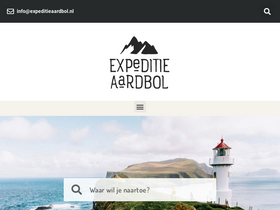 'expeditieaardbol.nl' screenshot