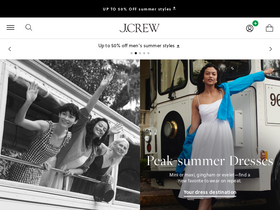 'jcrew.com' screenshot