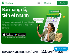 'sobanhang.com' screenshot