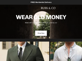 russandco.com homepage screenshot