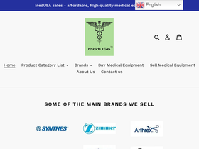 medusasales.com homepage screenshot