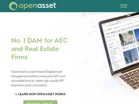 'openasset.com' screenshot