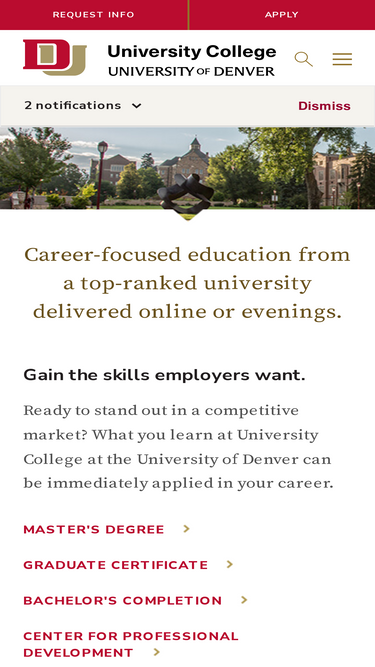 universitycollege.du.edu