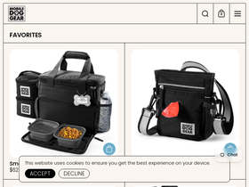 Mobiledoggear homepage screenshot