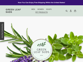 greenleafsuds.com homepage screenshot