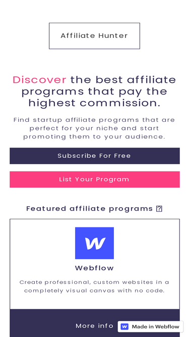 bestaffiliateprograms.io