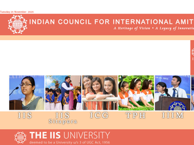'iisjaipur.org' screenshot