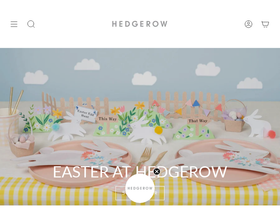 hedgerow.co.nz homepage screenshot