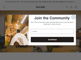slckr.us homepage screenshot
