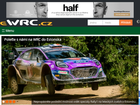 'ewrc.cz' screenshot