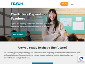 'teach.org' screenshot