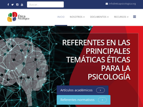 'eticapsicologica.org' screenshot