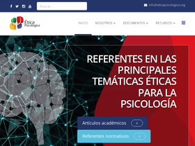 'eticapsicologica.org' screenshot