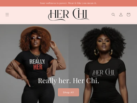 herchishop.com homepage screenshot