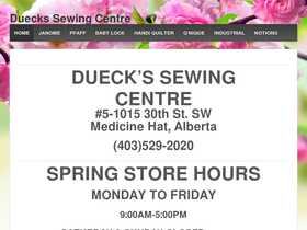 dueckssewing.com
