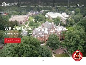 'otterbein.edu' screenshot