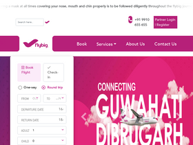 'flybig.in' screenshot