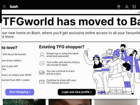 'mytfgworld.com' screenshot