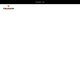 tsunamiskiwear.com homepage screenshot