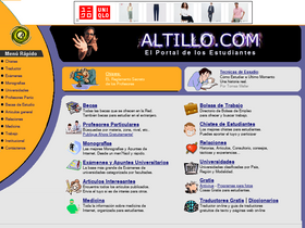 'altillo.com' screenshot