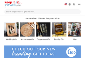 'keepitpersonal.co.uk' screenshot