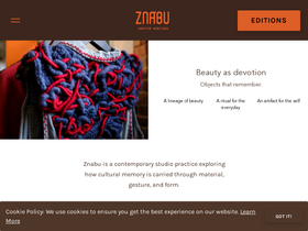 zainabsumu.com homepage screenshot