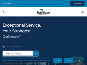 'pestdefense.com' screenshot