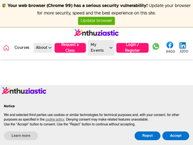 'enthu.com' screenshot
