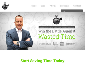 'timemanagementninja.com' screenshot