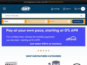 'shopsbt.com' screenshot