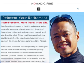 'nomadicfire.com' screenshot