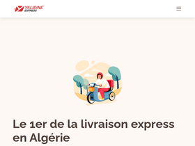 'yalidine.com' screenshot