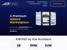 'airfind.com' screenshot